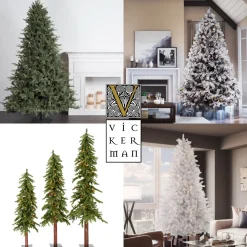 Pre-Lit Christmas Trees*The Holiday Aisle 10' Green Fir Artificial Christmas Tree With 800 Clear Lights