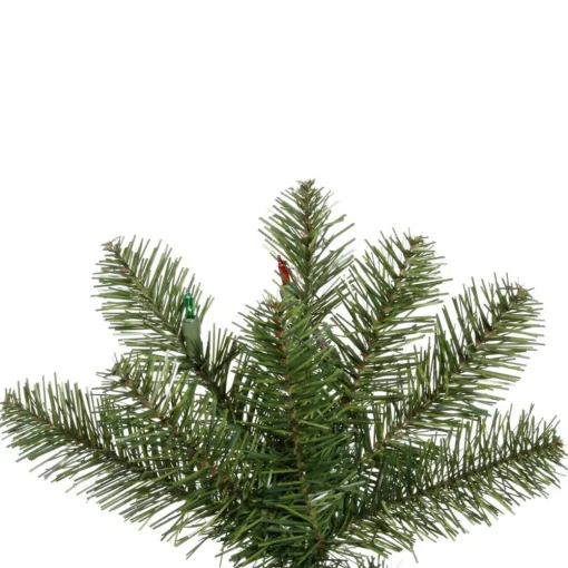 Pre-Lit Christmas Trees*The Holiday Aisle 4.5' Green Pine Artificial Christmas Tree With Led Mini Lights