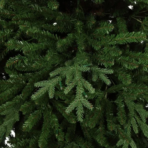 Pre-Lit Christmas Trees*Haute Decor 9' H Slender Green Realistic Fir Artificial Christmas Tree With 800 Led Lights