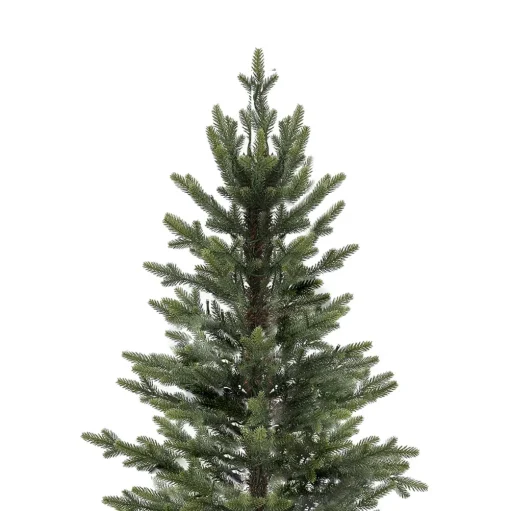 Pre-Lit Christmas Trees*Andover Mills 4'4" H Slender Green Realistic Artificial Fir Christmas Tree With 100 Led Lights