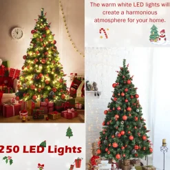 Pre-Lit Christmas Trees*The Holiday Aisle 6' Lighted Artificial Christmas Tree