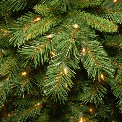 Pre-Lit Christmas Trees*The Holiday Aisle Adrihana 12' Green Artificial Christmas Tree With 1400 Clear/White Lights