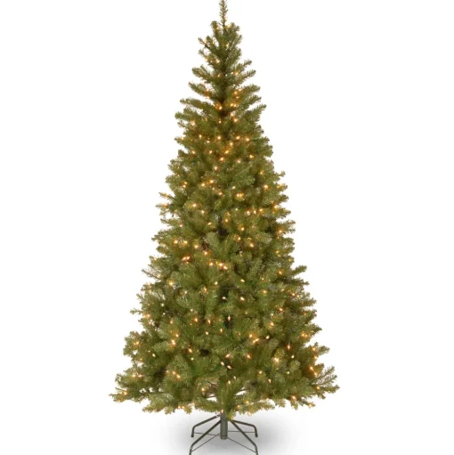 Pre-Lit Christmas Trees*The Holiday Aisle Aspen Spruce 7' Green Christmas Tree With 400 Clear/White Lights