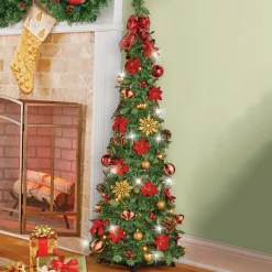 Pre-Lit Christmas Trees*The Holiday Aisle Christmas Tree With Led Lights