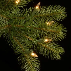 Pre-Lit Christmas Trees*Three Posts Downswept Douglas Green Realistic Artifcial Fir Cashmere Christmas Tree