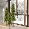 Pre-Lit Christmas Trees*The Holiday Aisle Green Pine Artificial Christmas Tree With Multi-Colored Mini Lights