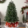 Pre-Lit Christmas Trees*The Holiday Aisle Green Realistic Artificial Pine Cashmere Christmas Tree With 900 Led Lights And Pinecones