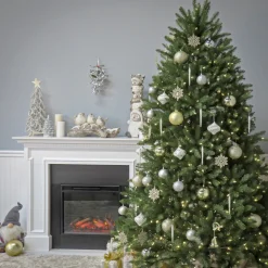 Pre-Lit Christmas Trees*The Twillery Co. Jack Green Spruce Artificial Christmas Tree With 700 Clear/White Lights