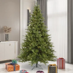 Pre-Lit Christmas Trees*The Holiday Aisle King Spruce Artificial Christmas Tree