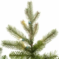 Pre-Lit Christmas Trees*The Holiday Aisle Kippen 7' Green Spruce Artificial Christmas Tree With 500 Lights