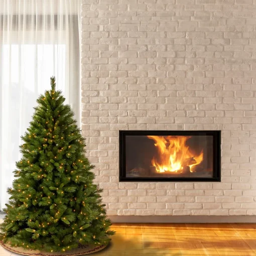 Pre-Lit Christmas Trees*Mercury Row Lighted Artificial Pine Christmas Tree