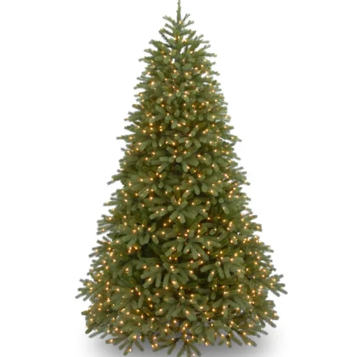 Pre-Lit Christmas Trees*Steelside Omnia Green Realistic Fir Christmas Tree With Led Lights
