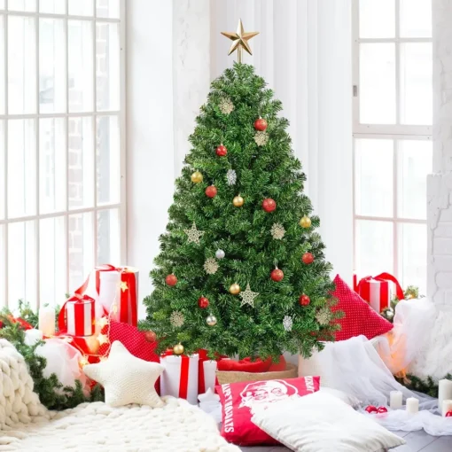 Pre-Lit Christmas Trees*The Holiday Aisle Pre-Lit Green Spruce Artificial Christmas Tree